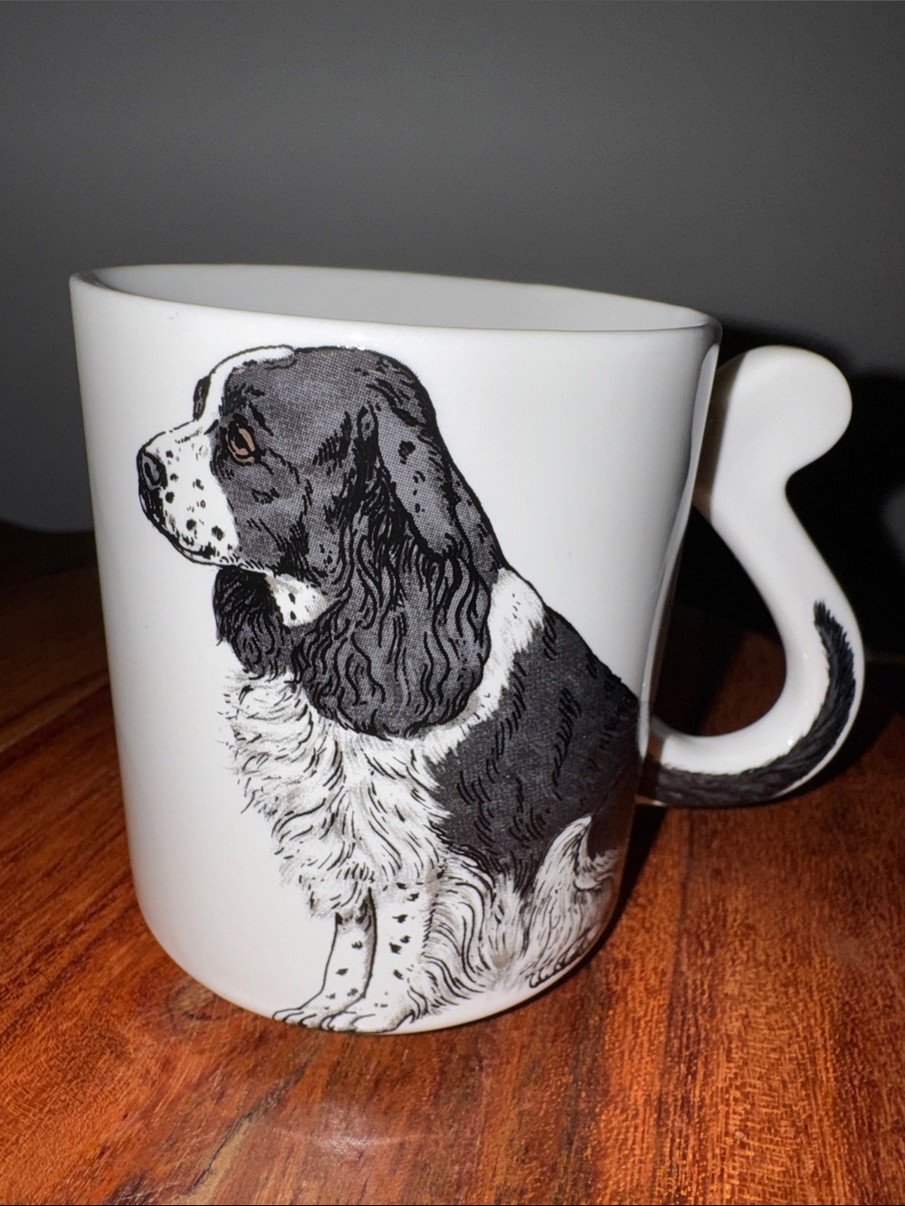 Japan Collectors Vintage 1988 Cocker Spaniard Porcelain Dog Mug